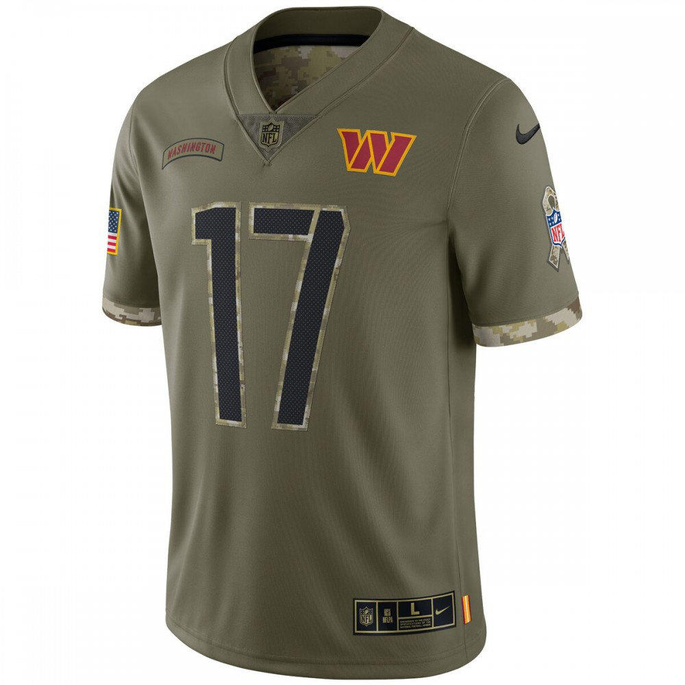 Terry McLaurin Washington Commanders Nike 2022 Salute To Service Limited Jersey - Olive-GridironStore